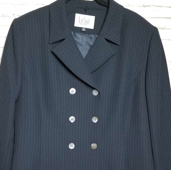 [NWT!] LE SUIT suit separates navy blazer - Picture 3 of 9